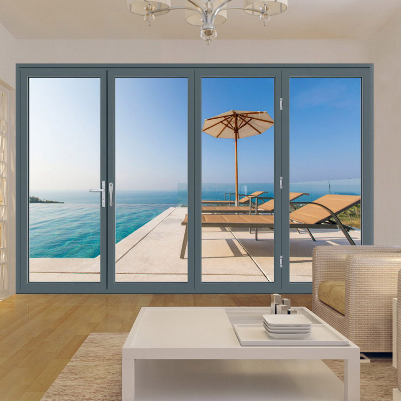 aluminum folding door profile www.chinadoorwindow.com
