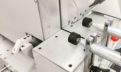 aluminum double head cutting saw worktable