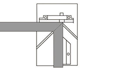 PVC single head welding machine welding