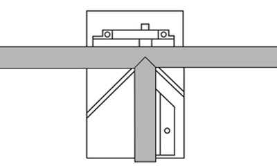 PVC window four head welding machine No.2 head