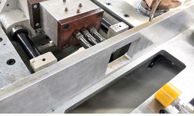 door lock hole drilling machine triple drill bits