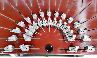 pvc profile bending machine worktable
