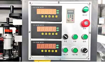 Aluminum profile rolling machine operation box