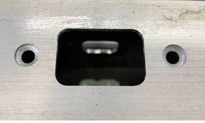 Hardware handle lock hole drilling and milling machine for sale 