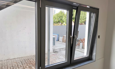 aluminum window making and 9installation 