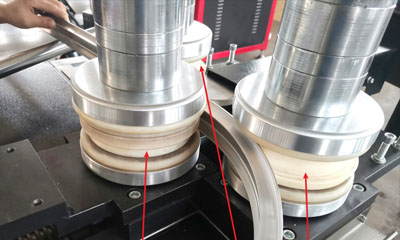 aluminum CNC extrusion bending machine roller 