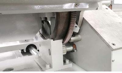 alminum cutting saw Rotating structure