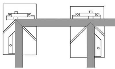 PVC windoe two head seamless welding machine mullion welding process