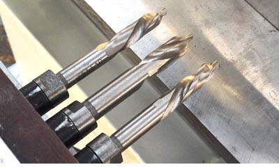 Lock hole drilling machine lock hole drills