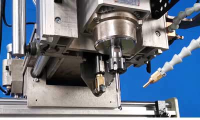 Single head high-speed aluminum copy router machine routing system 