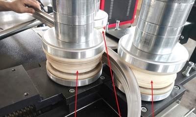 aluminum bending machine roller 
