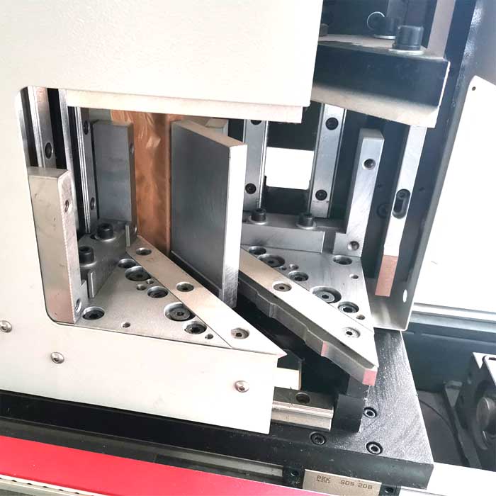 PVC window cnc four corner welding machine details