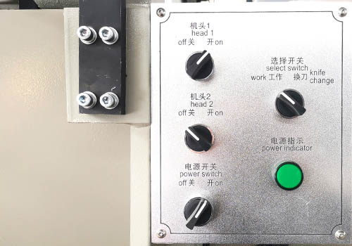 Double head PVC water slot machine operation button