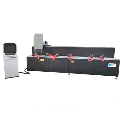 Aluminum CNC Three-axis Double-Motor Milling and Drilling Machine